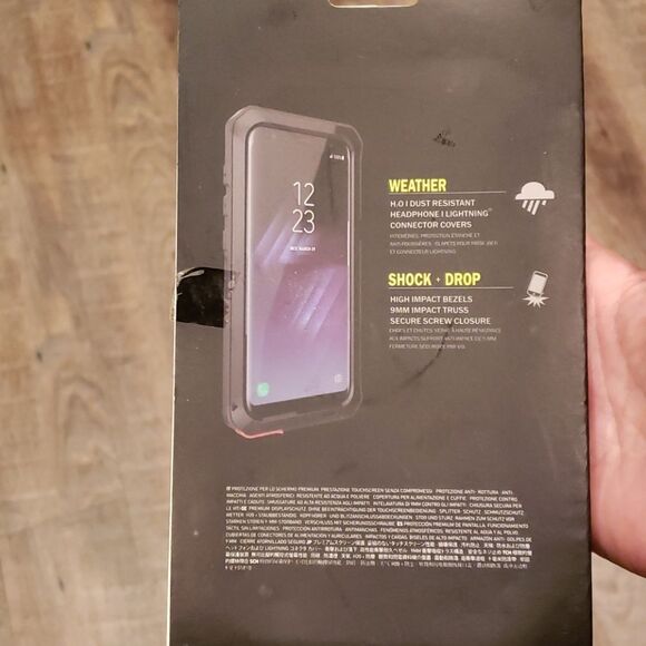 Galaxy S8 black phone case NWT - Picture 2 of 6